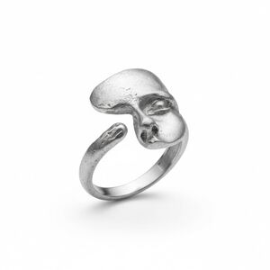 Sterling Silver 925 ▪︎ La Masquerade Face Ringz ▪︎ Adjustable